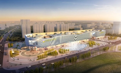 高铁新城首个商业综合体-爱琴海购物公园奥特莱斯 预计2023年底建成
